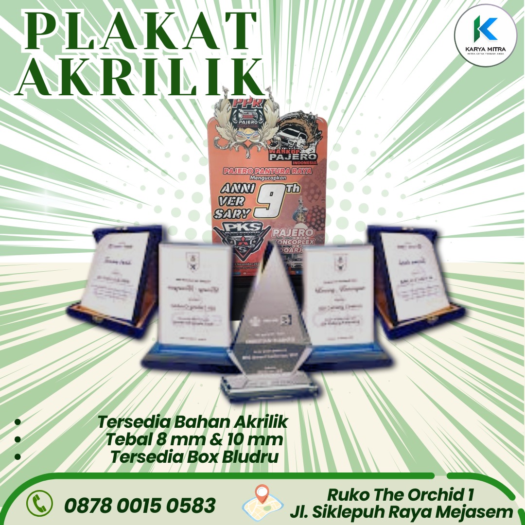 Plakat Akrilik